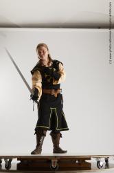 Vinga Medieval Pose With Sword